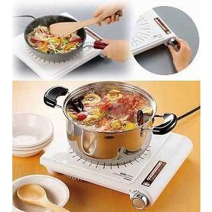 ツインバード 工業 コンパクトＩＨコンロ　／　ＩＨ-Ｄ９３４Ｗ　ホワイト(285254) 介護用品 |  | 01