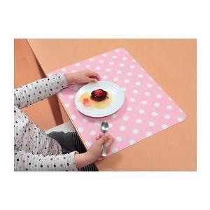 サンコー 水玉お食事マット（２枚入）(食事用品　食事用マット　すべり止め　介護用品)  介護用品 | THANKO | 01