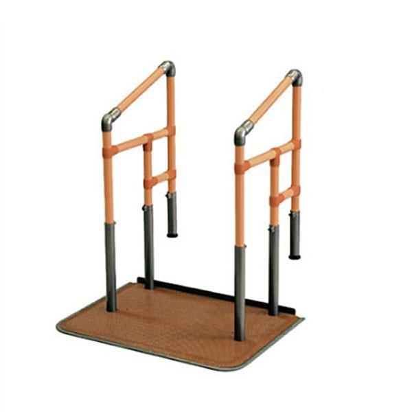 あがりかまち用 たちあっぷ 両手すり CKE-03 矢崎化工 (手すり 玄関 昇降 転倒防止) 介護用品 | 