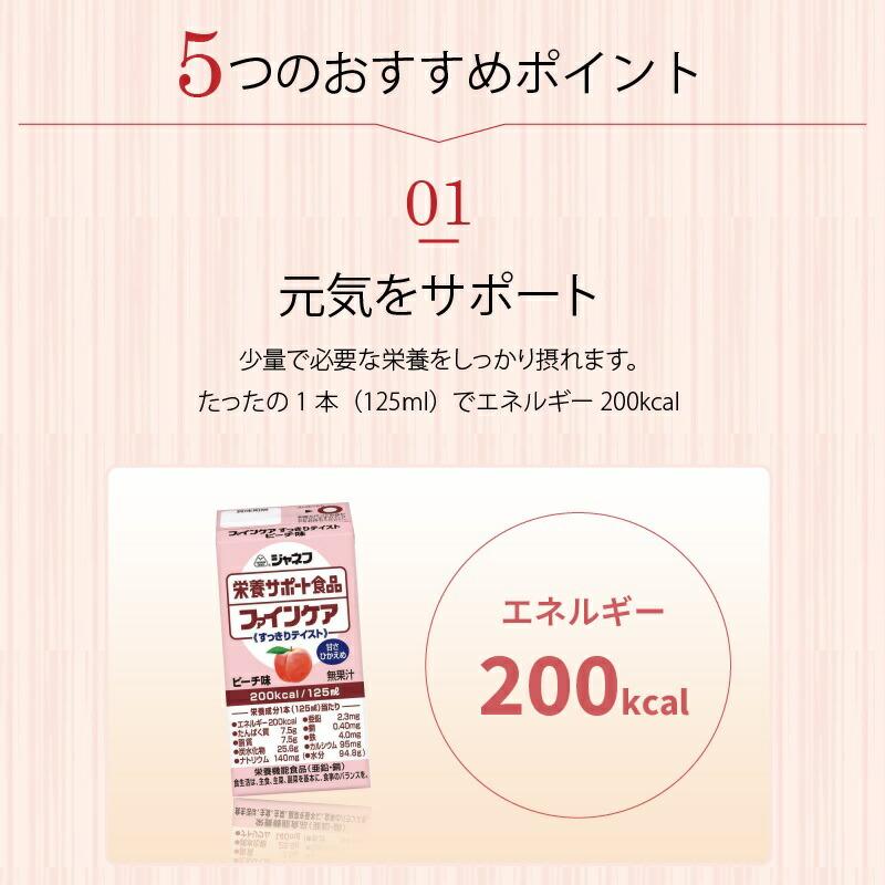 ジャネフ 【在庫限り】介護食 ドリンク ファインケア 栄養補助食品