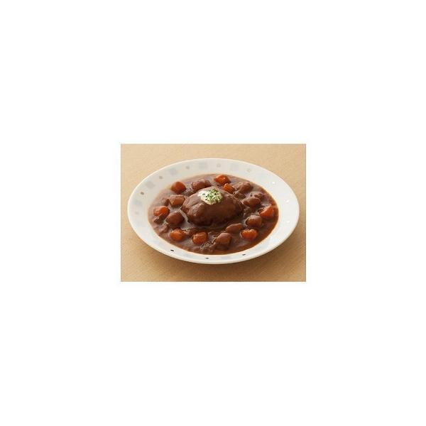 キューピー 介護食 レトルト 容易にかめる やさしい献立 Y1-8 煮込みハンバーグ 100g 18989 介護用品 | キユーピー やさしい献立 | 01