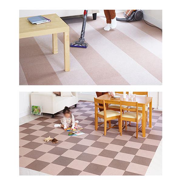 バリアフリータイルマット 無地8枚入 KD-33 KD-34 KE-90 サンコー 介護 介護用品 | THANKO | 03