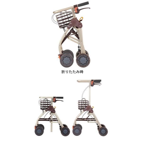 Tacaof シルバーカー おしゃれ 幸和製作所 テイコブリトルホーム WAW05