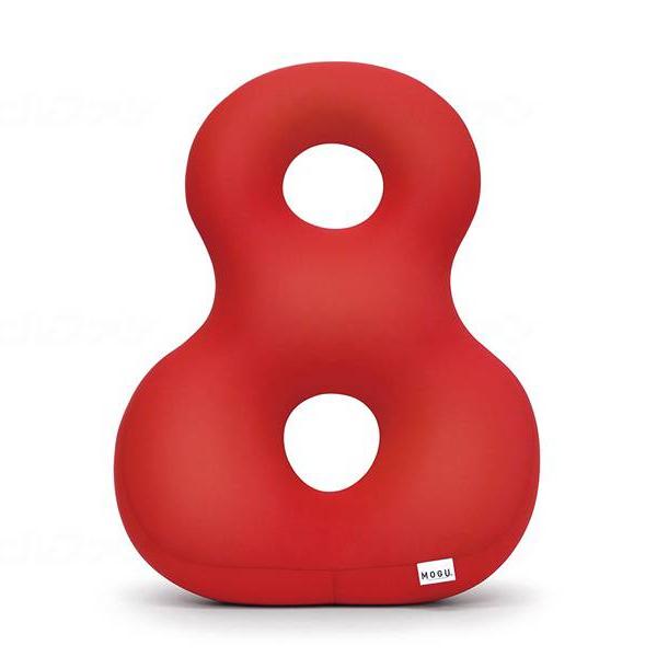 MOGU 背すじをのばす8の字クッション 日本製 ビーズクッション もぐ クッション ( 車いす チェア 背クッション バッククッション 背中 サポート ) 介護用品 | MOGU | 04