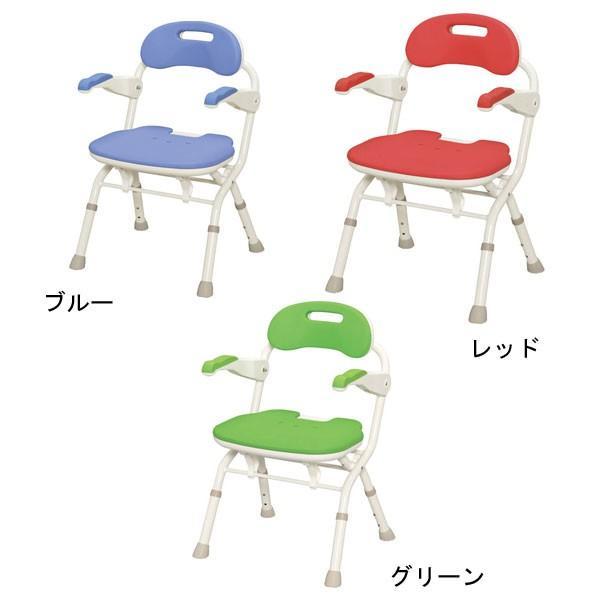 アロン化成 シャワーチェア 介護用風呂椅子 安寿 折りたたみシャワー