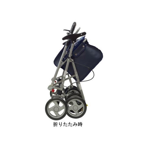 シルバーカー おしゃれ パレード 島製作所 (手押し車 ショッピングカート 折りたたみ 介護 シルバー カー)  介護用品 2025 ギフト |  | 02