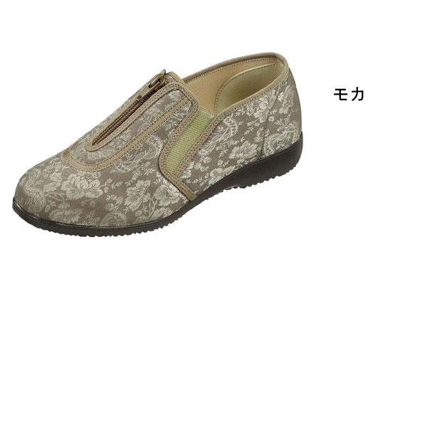 介護靴 おしゃれ 室内 シューズ スリッパ リハビリ くつろぎエルダー329　KE329　婦人用 広島化成 介護 シューズ 靴 介護用品 |  | 02