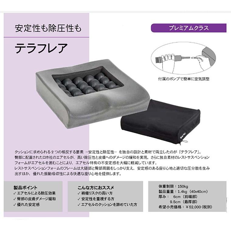 贈物 シートクッション テラフレア 476C00=SK871 オットーボック ジャパン テラフレア 車椅子用クッション 徐圧 ROHO 希少品