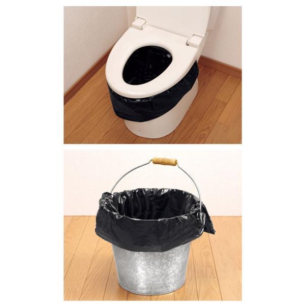 防災グッズ  防災用トイレ袋 R-48　50回分 サンコー 災害対策 介護用品 | THANKO | 03