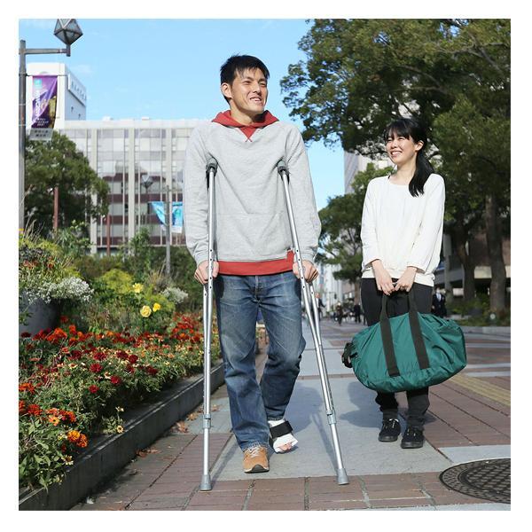 松葉杖  杖 スタンダード タケトラクラッチ（2本1組）SS:038561　S:038562　M:038563　L:038564 竹虎 ヒューマンケア事業部 介護用品 | 竹虎 | 06