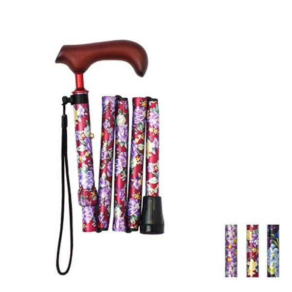 折りたたみステッキ「てのひら」AS-T16 朝日産業 (杖 つえ ステッキ 折りたたみ 介護) 介護用品 | 