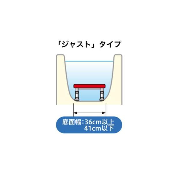 浴槽台 浴槽 風呂椅子 半身浴 踏み台 ステップ台 介護 敬老の日 アロン化成 安寿 軽量浴槽台 “あしぴた”すべり止めシートタイプ ジャスト 16- | アロン化成 | 07
