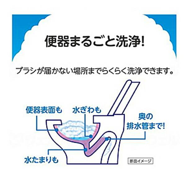 らくハピ いれるだけバブルーン トイレボウル 180g アース製薬 トイレ 洗浄剤 介護用品 |  | 02