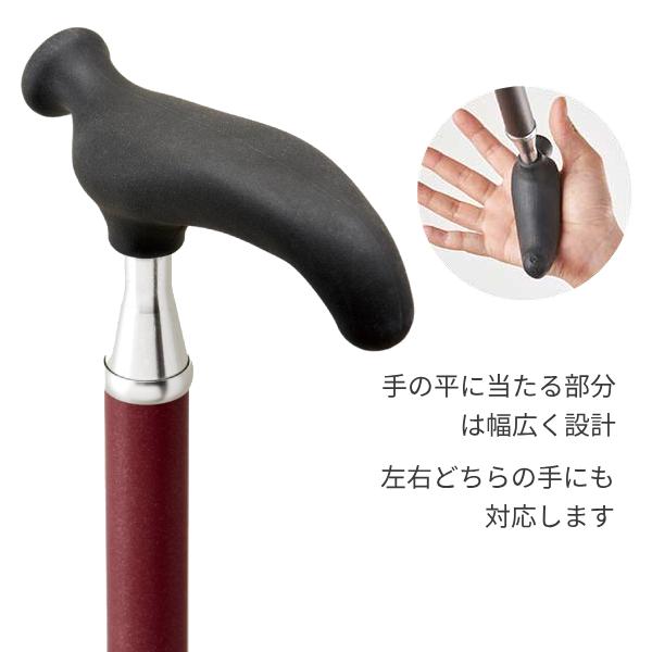 杖 ステッキ おしゃれ ドイツ オッセンベルグ社製 伸縮杖 OSSシリーズ レザー調 (スリムネック 男性 女性) 介護用品 |  | 02