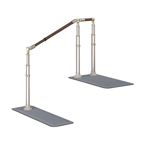 安寿 ATTOGRIP（アットグリップ）伸縮手すり AT-C-E800-S　870-164 片側タイプ アロン化成 (介護 手すり 支え 階段タイプ) 介護用品 | アロン化成