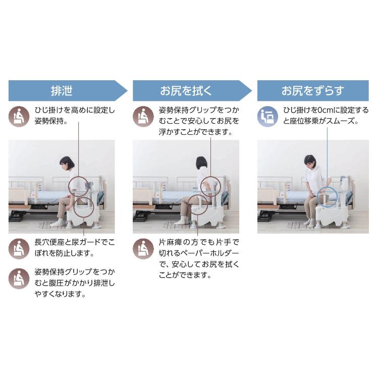 アロン化成 安寿 ポータブルトイレ FX-30S (側方ガードなし アロン化成 安寿 ポータブルトイレ FX-30S (側方ガードなし