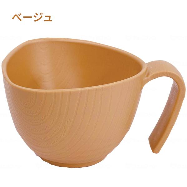 介護 食器 おしゃれ 軽量 茶碗 電子レンジ可 食器洗浄機可 コンフィーライト 椀 大  HUB-2 三信化工 取っ手付き 持ち手付 ご飯茶碗 おかゆ椀 汁椀 介護用品 |  | 04