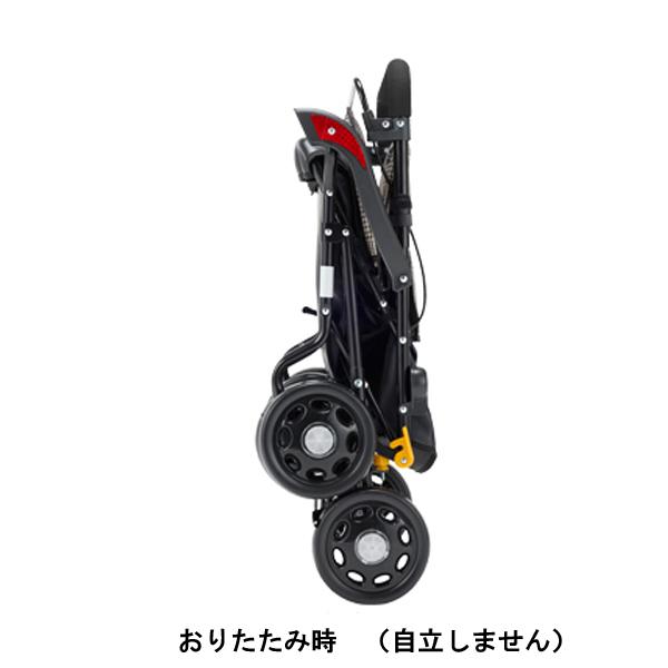 シルバーカー 折りたたみ 座れる ワイドブル NOB-42KC NOB-42DB マキテック ボックスタイプ 介護 介護用品_2
