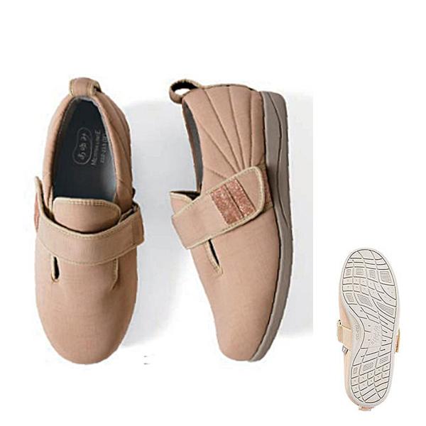 介護靴 おしゃれ 室内 シューズ 女性用 レディース ダブルマジックIII凛 7055　7E 両足販売 徳武産業 あゆみシューズ 介護用品 |  | 04