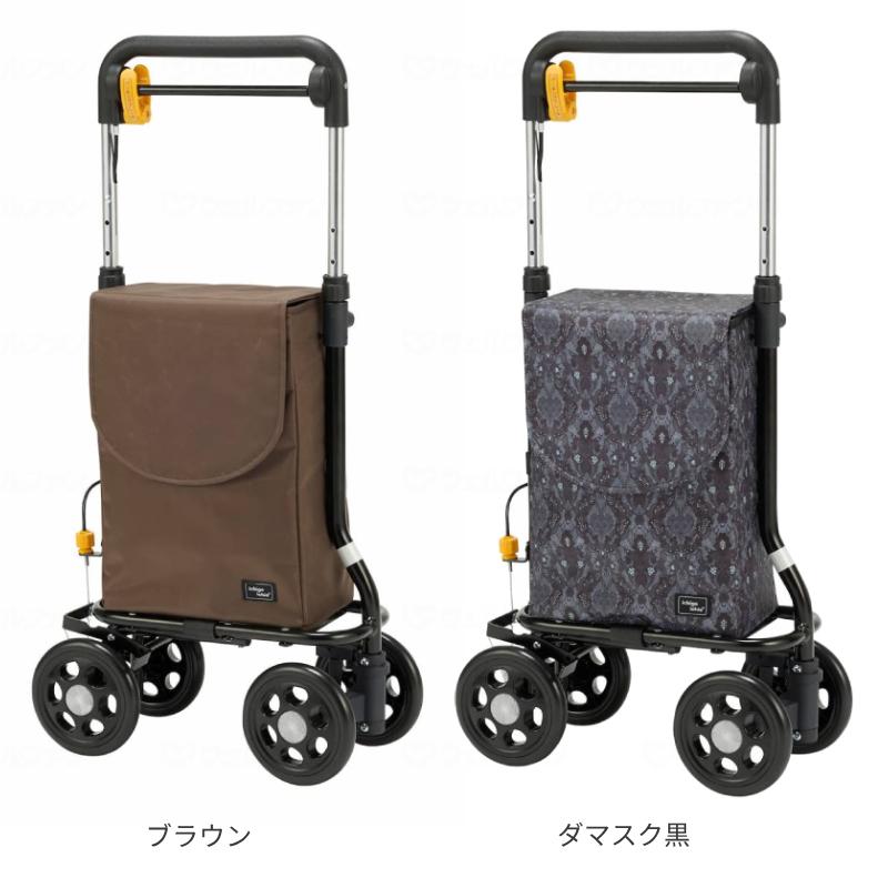 横押しカート サポキャリーボックス マキテック 右手専用 キャリーバッグ ウォーキングカート ウォーキングキャリー 介護用品_4