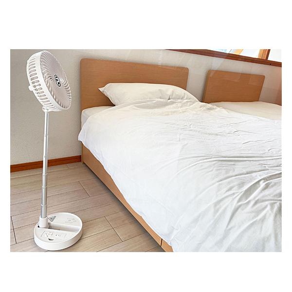 EXELUX コードレス静音サーキュレーター扇風機 20cm PAN-EC8-GY PAN