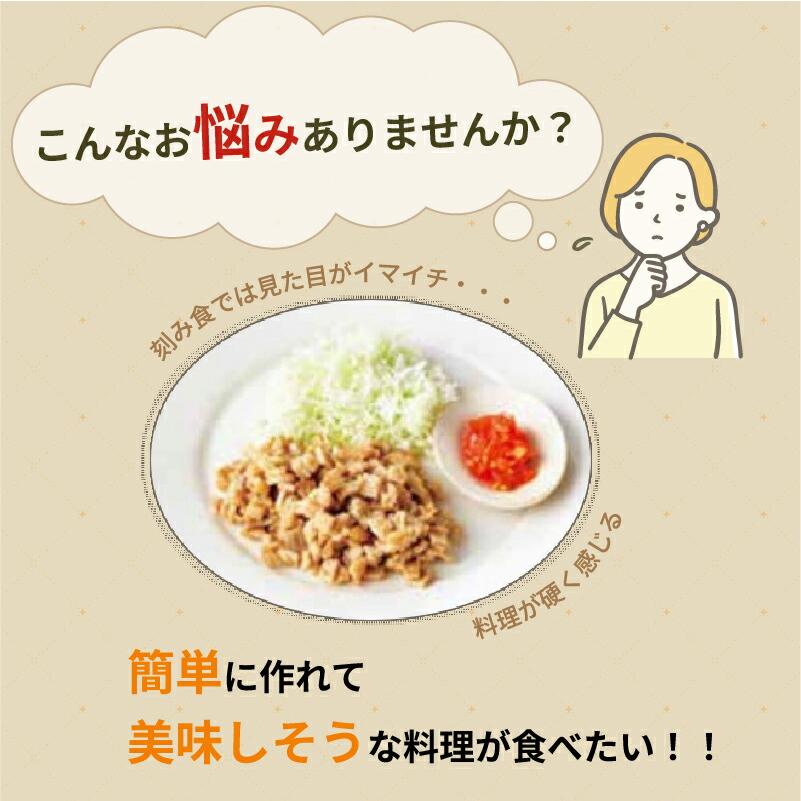 介護食 冷凍 中華 4種×1個 HG 日東ベスト ムース食 やわらか食 嚥下食 介護食品 ミキサー食 おかず  (代引き不可) | ホスピタグルメ | 03