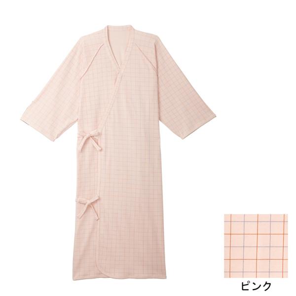 パジャマ 介護 ねまき ケアねまき メリヤスタイプ 5075 大阪エンゼル 綿100％ 介護用パジャマ 寝巻き 介護用衣料 綿100％ 介護用パジャマ 介護用衣料 介護用品 | 日本エンゼル | 01