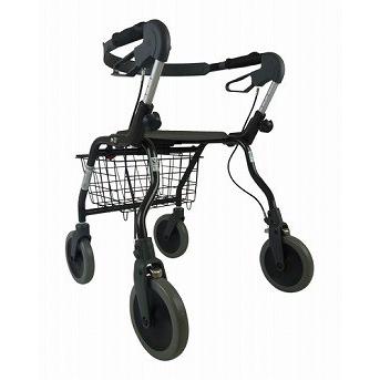 【公式】 シルバーカー おしゃれ ラックヘルスケア 歩行車　オパルブラック　5200　大サイズ / 3080-061 介護用品 【SKC7135228142】(25074円)