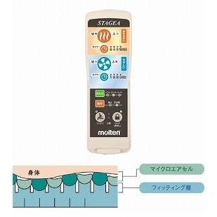 (代引き不可) エアマットレス ステージア ショート MSTA83S 幅83cm モルテン(床ずれ予防 床ずれ防止用具 体圧分散)介護用品|ekaigoshop2|02
