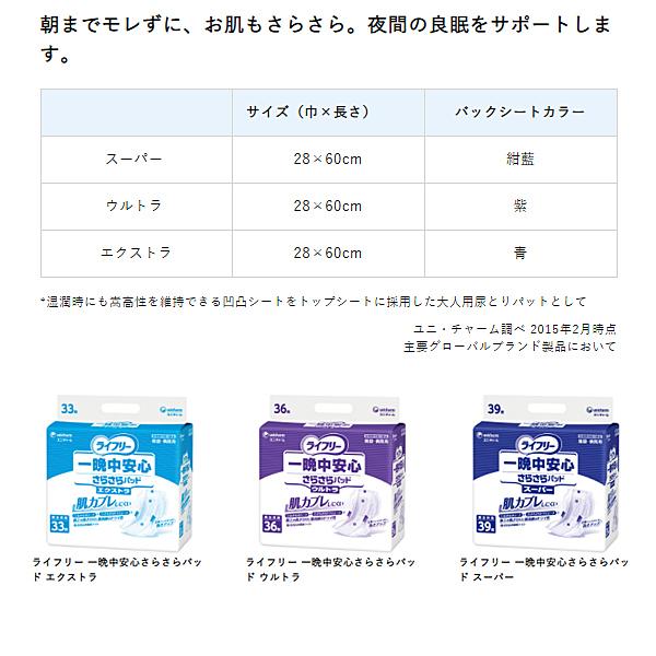 ライフリー 一晩中安心さらさらパッド ウルトラ 92931 36枚 ユニ・チャーム (介護 尿とりパッド) 介護用品 :282393:介護用品店まごころショップmobile - 通販 - Yahoo!ショッピング ライフリー 一晩中安心さらさらパッド ウルトラ 92931 36枚 ユニ・チャーム (介護 尿とりパッド) 介護用品 :282393:介護用品店まごころショップmobile - 通販 - Yahoo!ショッピング