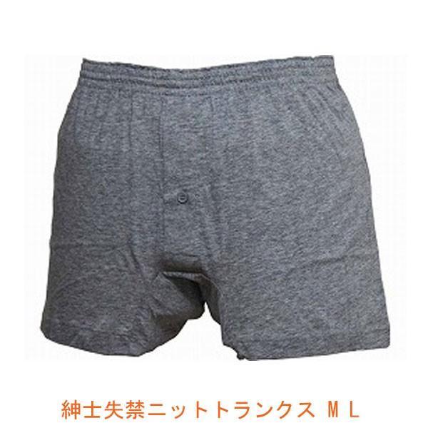 尿漏れパンツ 男性 トランクス ちょいもれパンツ 失禁パンツ 紳士 失禁 ニットトランクス W662 M L ウエル 吸水量20cc 介護用品 | 