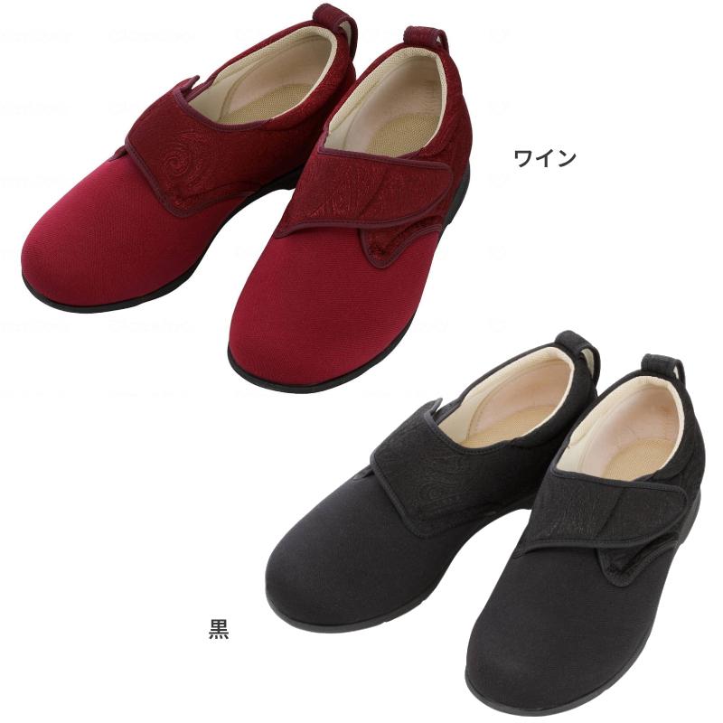 片足販売 介護靴 おしゃれ 室内 室外 シューズ スリッパ リハビリ 徳武産業 ウィングストレッチ 1102 片足販売 屋外 あゆみシューズ 介護用品 |  | 01