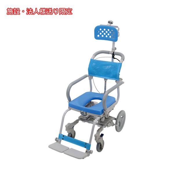 (法人様限定 代引き不可) チル O型シート ヘッドレストD付 RT-002 ウチヱ (お風呂 椅子 浴用 シャワーキャリー 背付き 介護 椅子) 介護用品