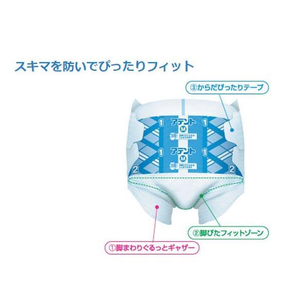 1ケース 介護用オムツ テープ式 紙おむつ アテント 大人Rケアスーパーフィットテープ S 1ケース(24枚×3袋入) 773008 大王製紙 介護用品 | アテント | 01