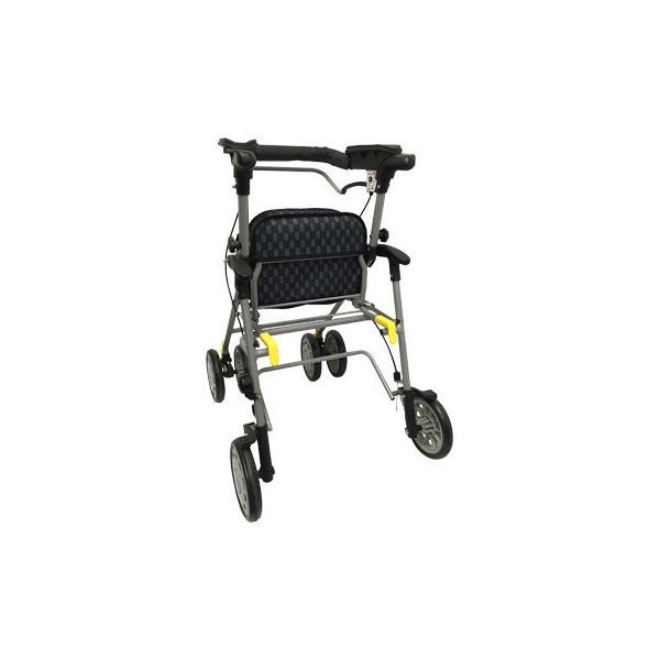 シルバーカー コンパクト おしゃれシンフォニーAR 島製作所 (手押し車 折りたたみ   介護 シルバー カー) 介護用品 |  | 02
