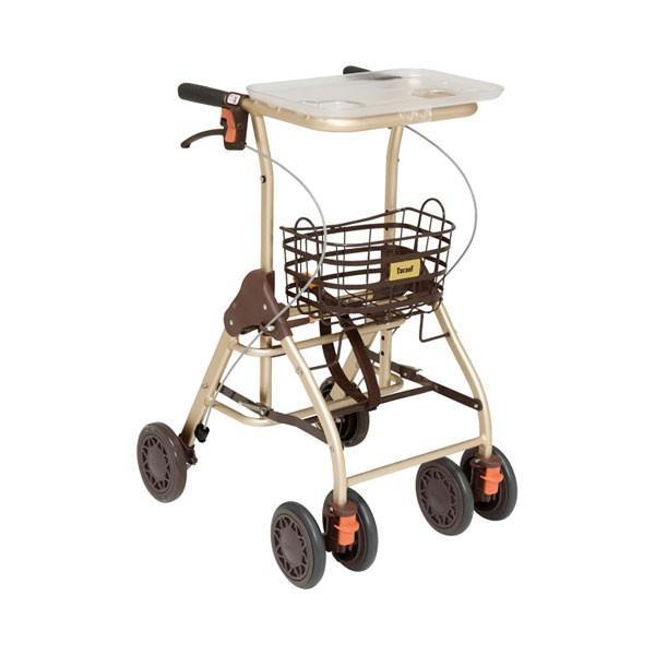 シルバーカー おしゃれ 幸和製作所 テイコブリトルホーム WAW05(シルバーカー　歩行車　室内用　歩行補助　歩行安定）　介護用品 | Tacaof