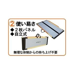 代引き不可) ケアメディックス ケアスロープ2.85m（CS285C）段差解消
