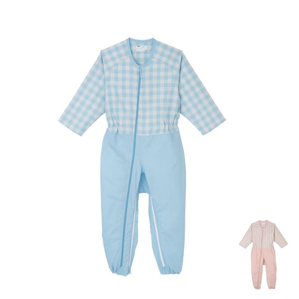 エコノミーコンビネーション フルオープン型 5748 S M L エンゼル 介護 前 開き 服 介護用パジャマ つなぎ服 介護用品 | 日本エンゼル