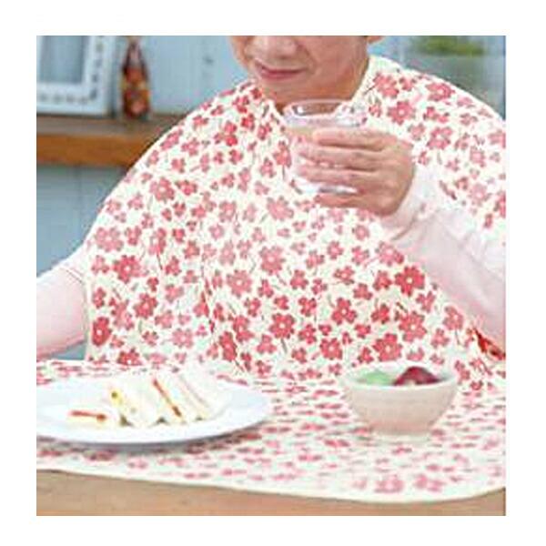 高齢者食事エプロン 介護用エプロン 介護エプロン 食事用エプロン 介護 よだれかけ 大人用 長持ちする大きなお食事エプロン 403720 フットマーク |  | 04