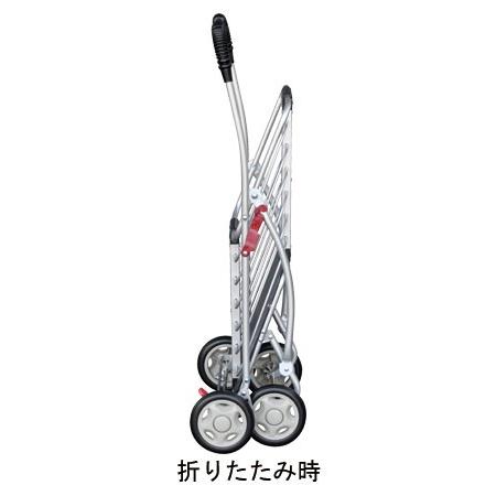 須恵廣工業 アルミワゴンS No.120 (ショッピングカート アルミ