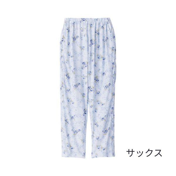 介護用パジャマ 婦人 フルオープン洗い替えパンツ 89270 ケアファッション 介護パジャマ 介護 パジャマ 介護服 寝巻き 高齢者 女性 介護用 おむつ交換 寝たきり | ケアファッション・アクティブ | 02