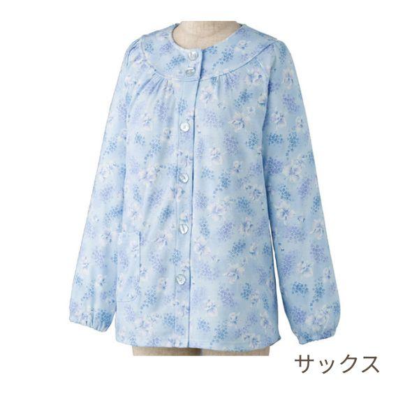 介護用パジャマ 婦人 やさしさパジャマ 上衣 大きめボタン ケアファッション 介護パジャマ 介護服 病院着 病衣 寝巻き 高齢者 女性 介護ねまき 介護用品 | ケアファッション・アクティブ | 04