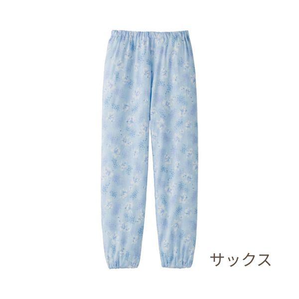 介護用パジャマ 婦人 やさしさパジャマ パンツ ケアファッション 介護パジャマ 介護服 病院着 パジャマ 介護 病衣 寝巻き 高齢者 女性 介護ねまき 介護用品 | ケアファッション・アクティブ | 04
