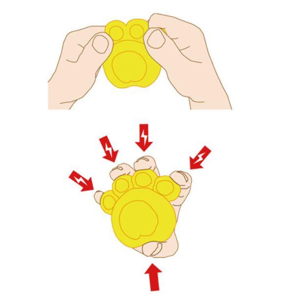 介護用品 手 拘縮 にぎにぎ 指先 トレーニング リハビリ わくわくエクササイズ にくきゅう 島製作所 |  | 03