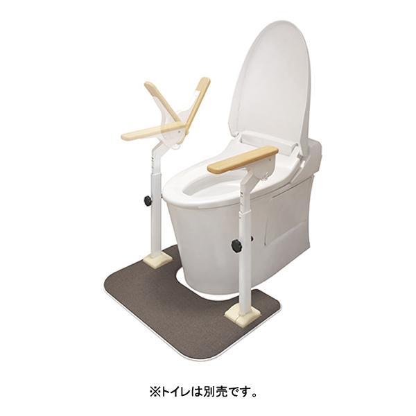 アロン化成 安寿 ATTOGRIP（アットグリップ）トイレサポート H-T 両側