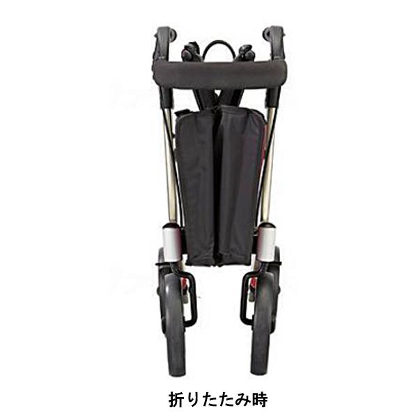 シルバーカー おしゃれ 歩行車 リトルターンII 抑速プラス 532-297 アロン化成 折りたたみ 介護 介護用品 | アロン化成 | 01