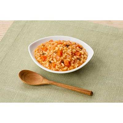 介護食 レトルト やわらか食 まんぷく日和 チキンライス 100g アサヒグループ食品 ムース食 ミキサー食 歯ぐきでつぶせる 区分2 介護食品 おかず | アサヒグループ食品 | 01