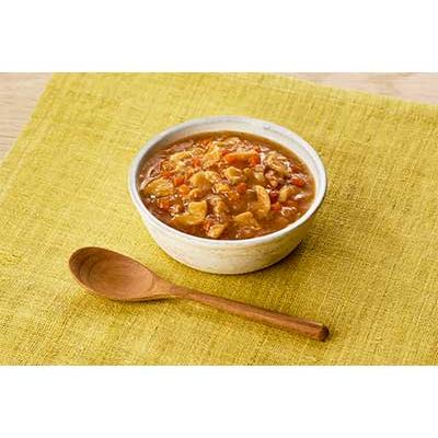 介護食 レトルト やわらか食 まんぷく日和 鶏肉の和風煮 100g アサヒグループ食品 ムース食 ミキサー食 舌でつぶせる 区分3 介護食品 おかず 嚥下食 | アサヒグループ食品 | 01