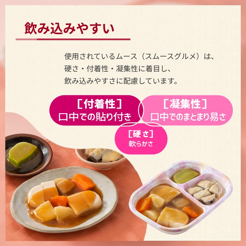 介護食（代引き不可）冷凍おかず SGセットプラス 4種類×1袋 日東ベスト