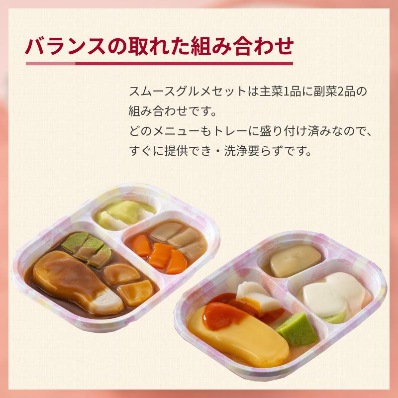 介護食（代引き不可）冷凍おかず SGセットプラス 4種類×1袋 日東ベスト